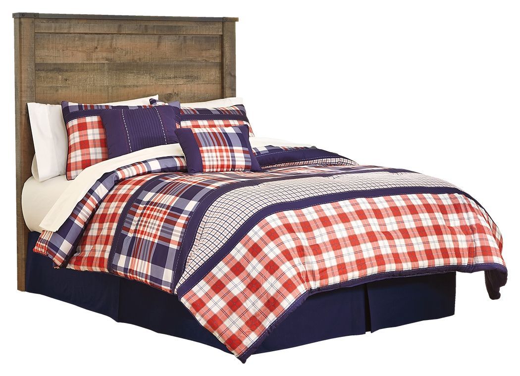 Trinell - Brown - Full Panel Headboard
