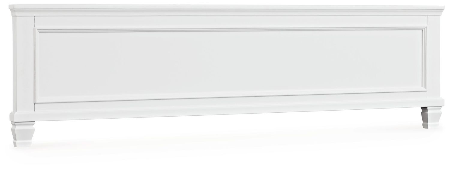 Fortman - White - King/Cal King Panel Footboard