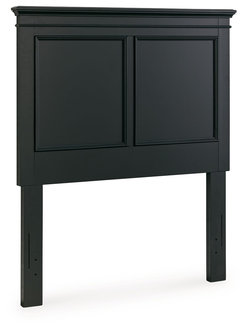 Lanolee - Black - Twin Panel Headboard