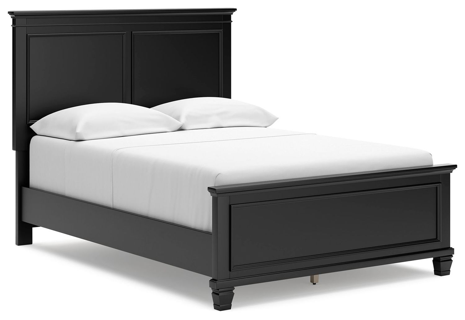 Lanolee - Black - Full Panel Bed
