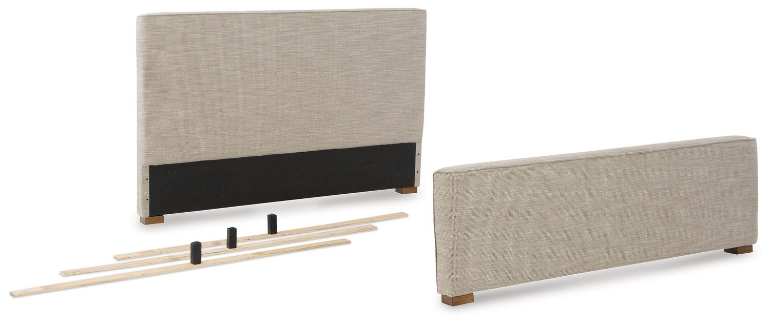 Dakmore - Oatmeal - K/CK Uph Hdbd/Ftbd/Slats