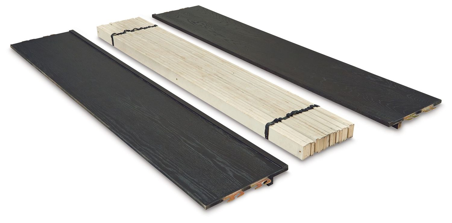 Foyland - Black - King Storage Rail W/Roll Slats