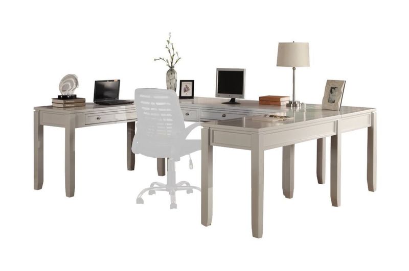 Boca - U Shape Desk - Cottage White