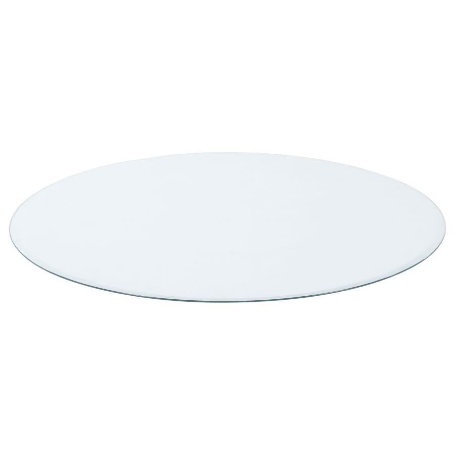 Round Glass Table Top 42" - Clear