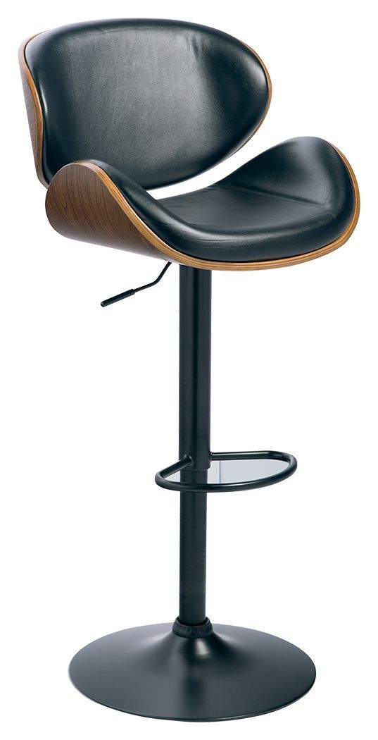 Bellatier - Brown - Tall Uph Swivel Barstool