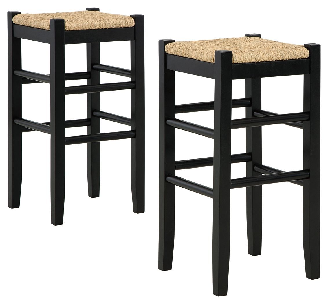 Mirimyn - Black - Tall Stool (Set of 2)