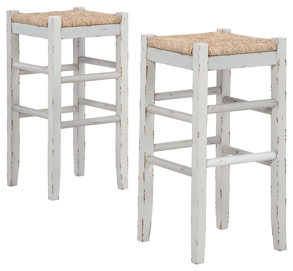 Mirimyn - White - Tall Stool (Set of 2)