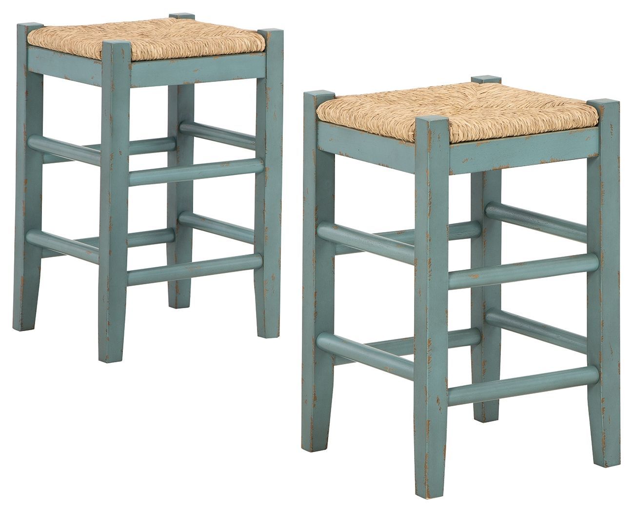 Mirimyn - Teal - Stool (Set of 2)