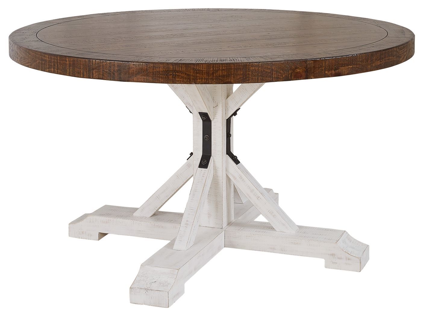 Valebeck - Brown - Round Dining Room Table Top
