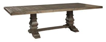 Wyndahl - Rustic Brown - Rect Drm Extension Table Top