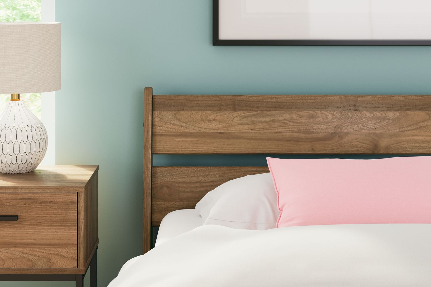 Deanlow - Honey - Twin Panel Headboard