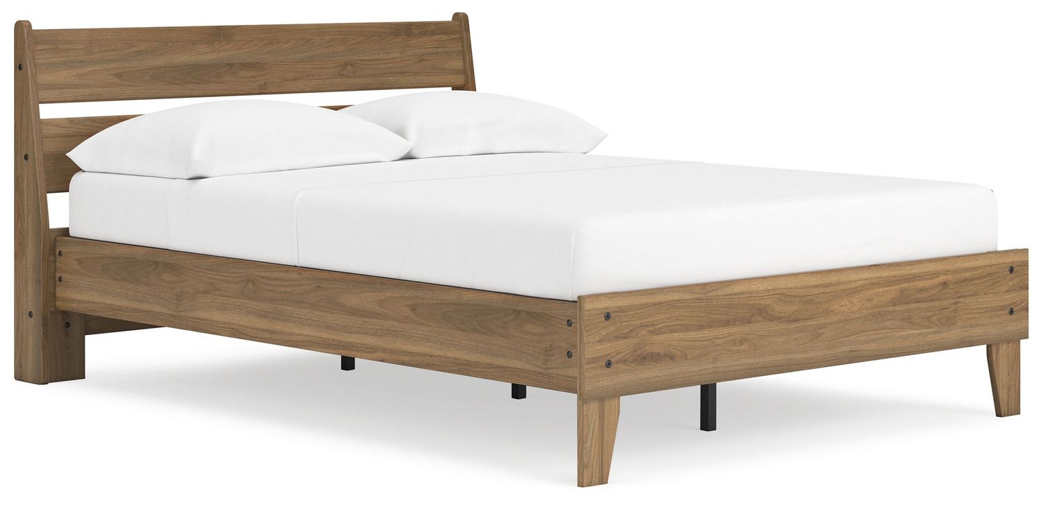 Deanlow - Honey - Full Platform Panel Bed