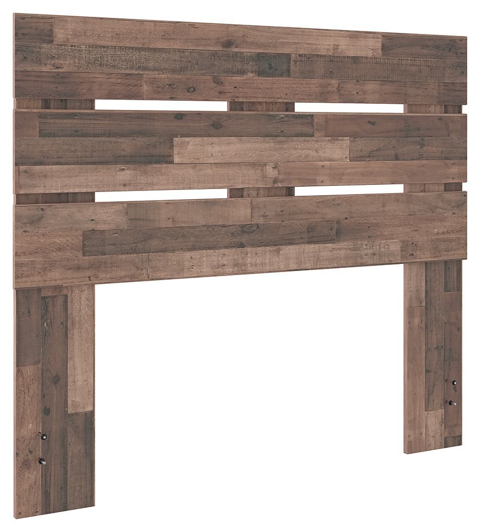 Neilsville - Multi Gray - Full Panel Headboard