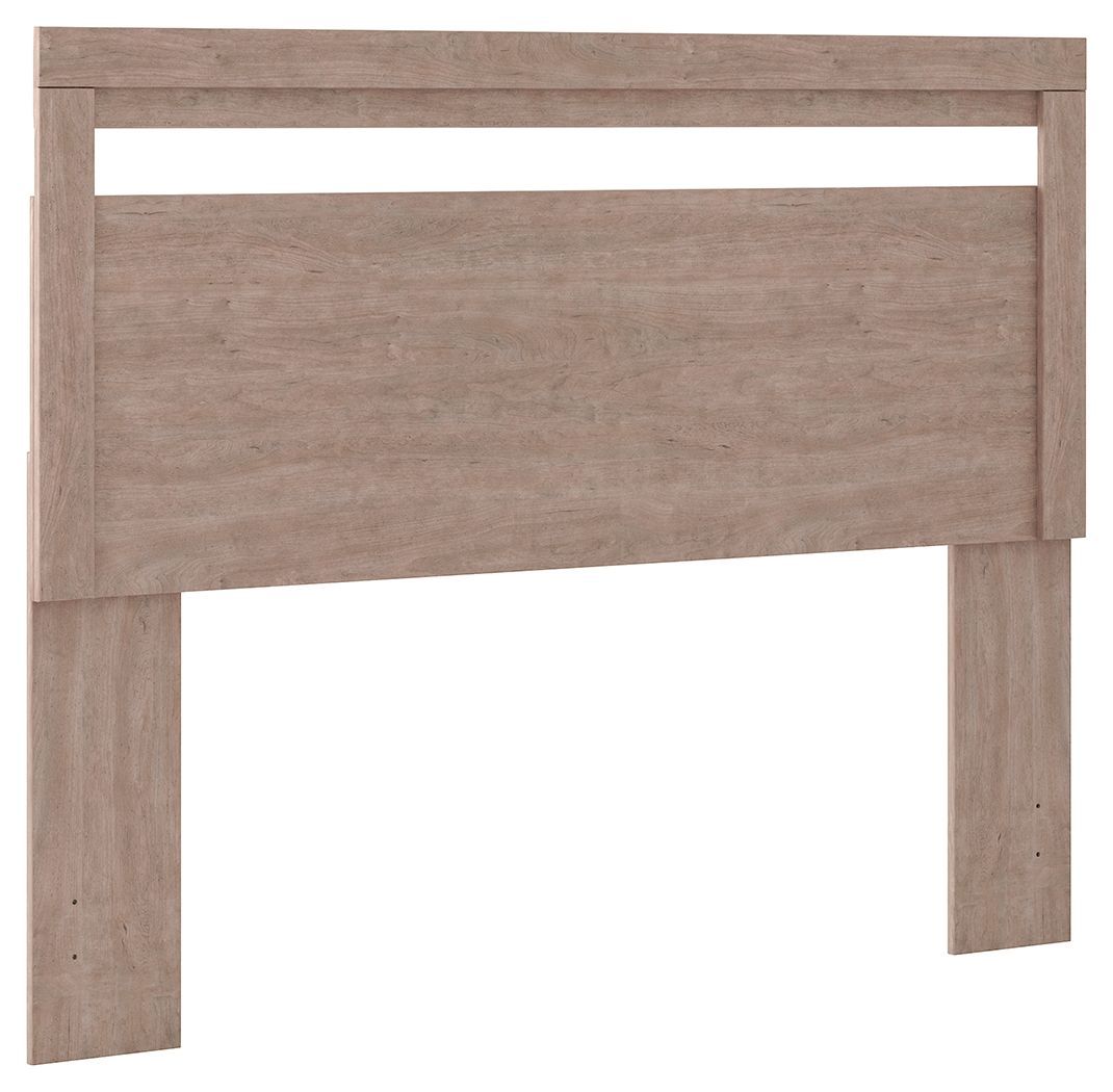 Flannia - Gray - Queen Panel Headboard