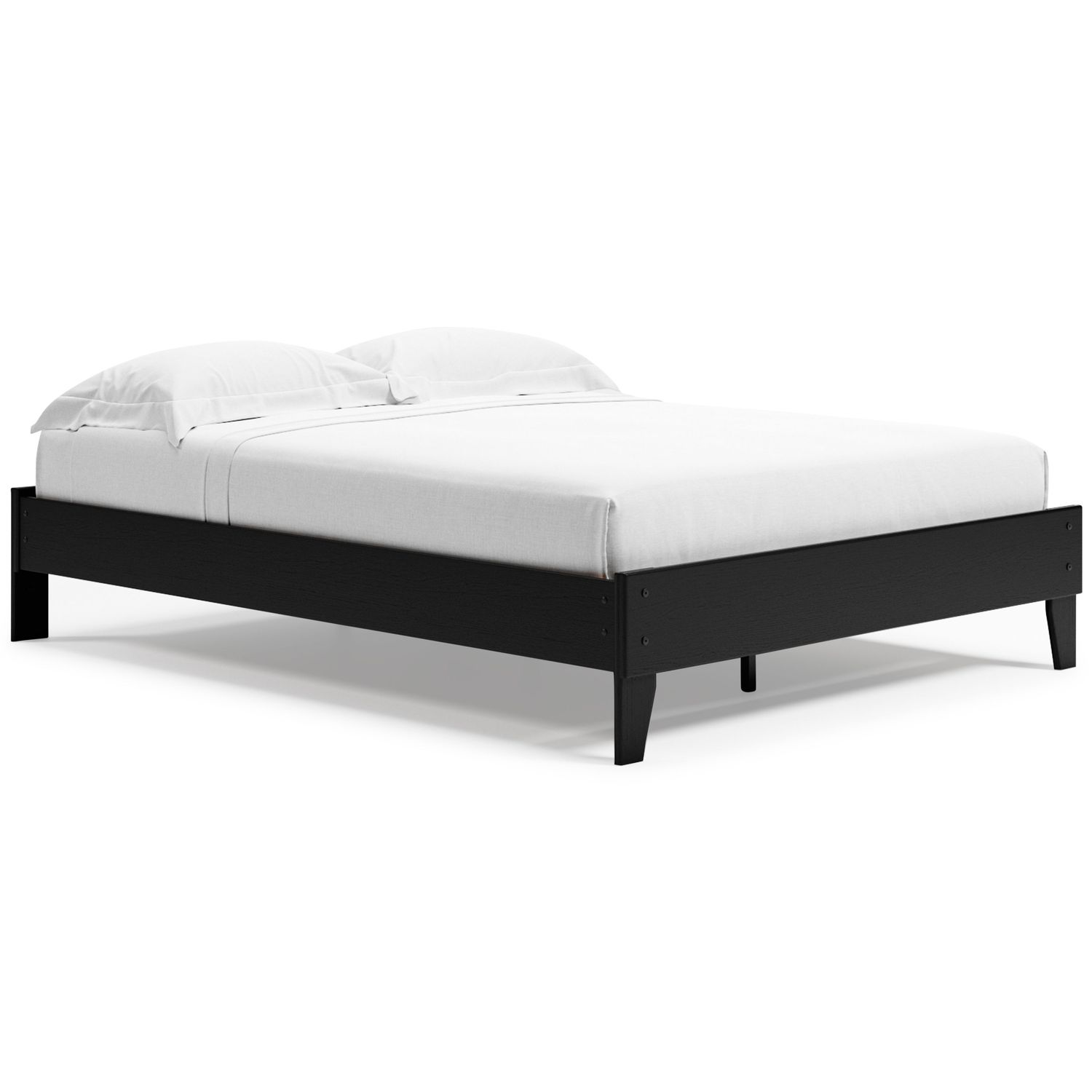 Finch - Black - Queen Platform Bed
