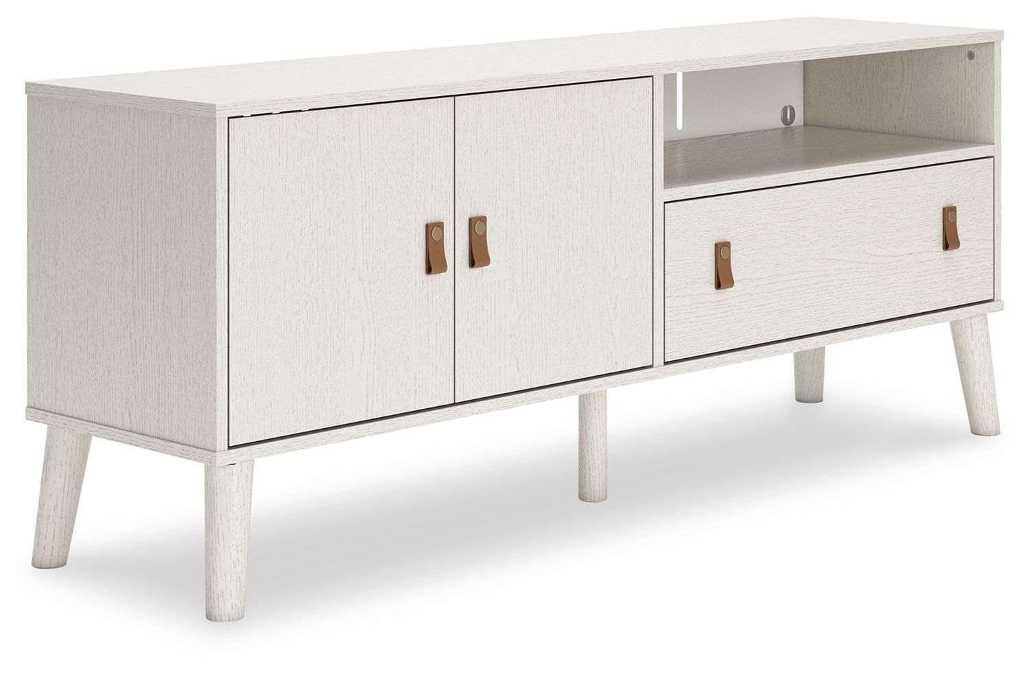 Aprilyn - White - Medium TV Stand