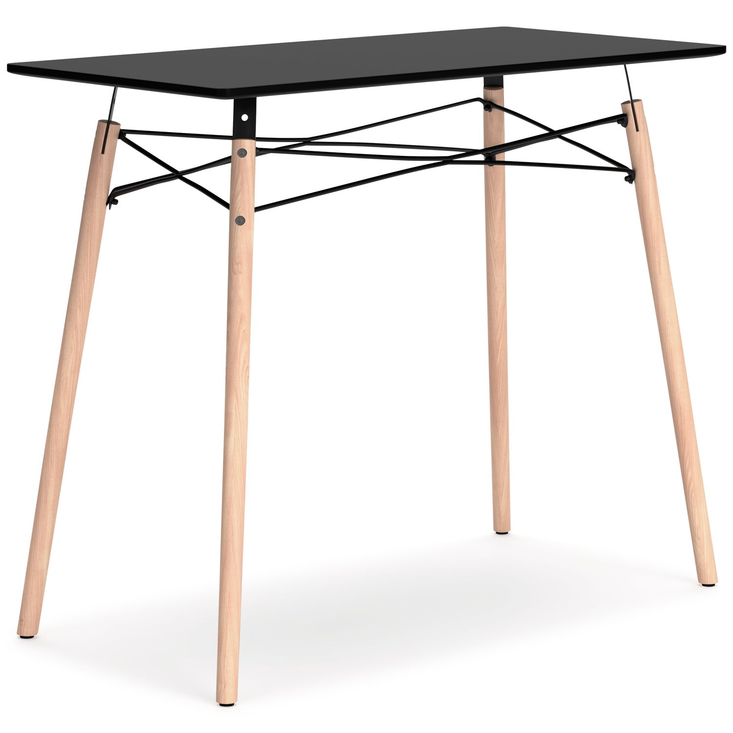 Jaspeni - Black / Natural - Home Office Desk