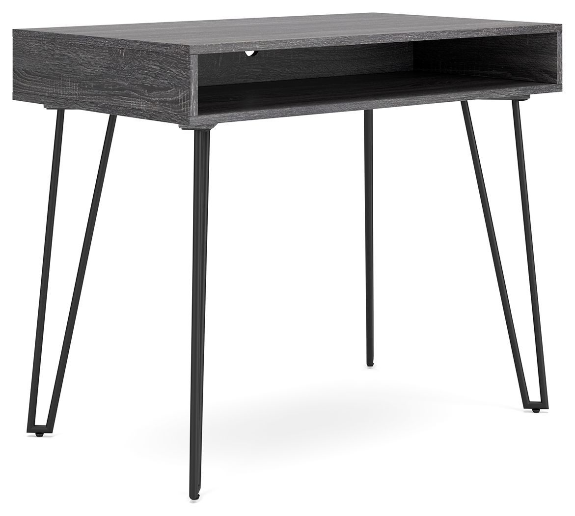 Yarlow - Gray - Bench With 3 Open Storages