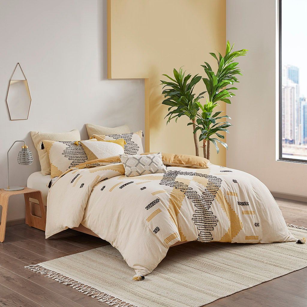 Arizona - King 3 Piece Comforter Set - Yellow