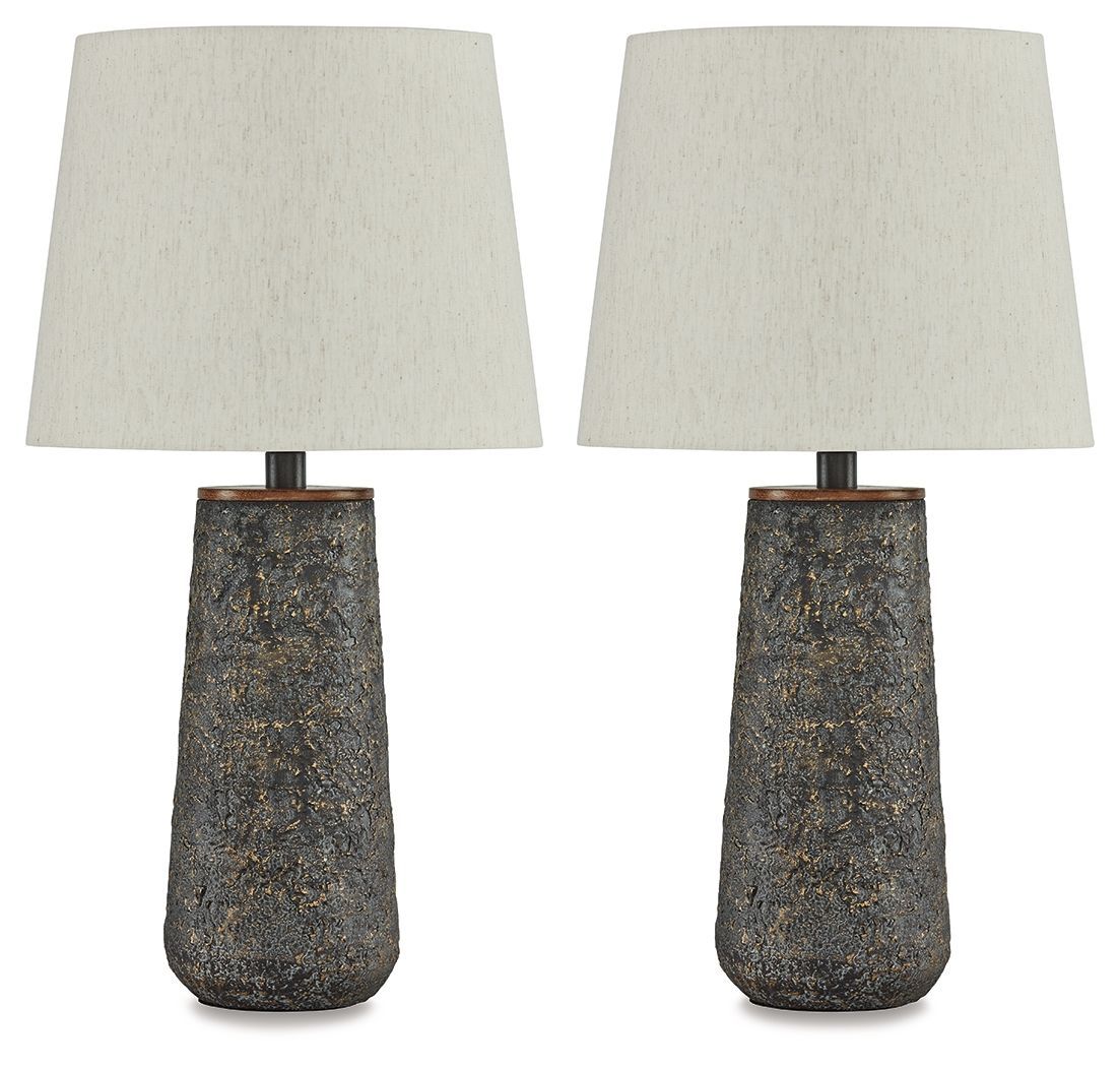 Chaston - Antique Bronze Finish - Metal Table Lamp (Set of 2)