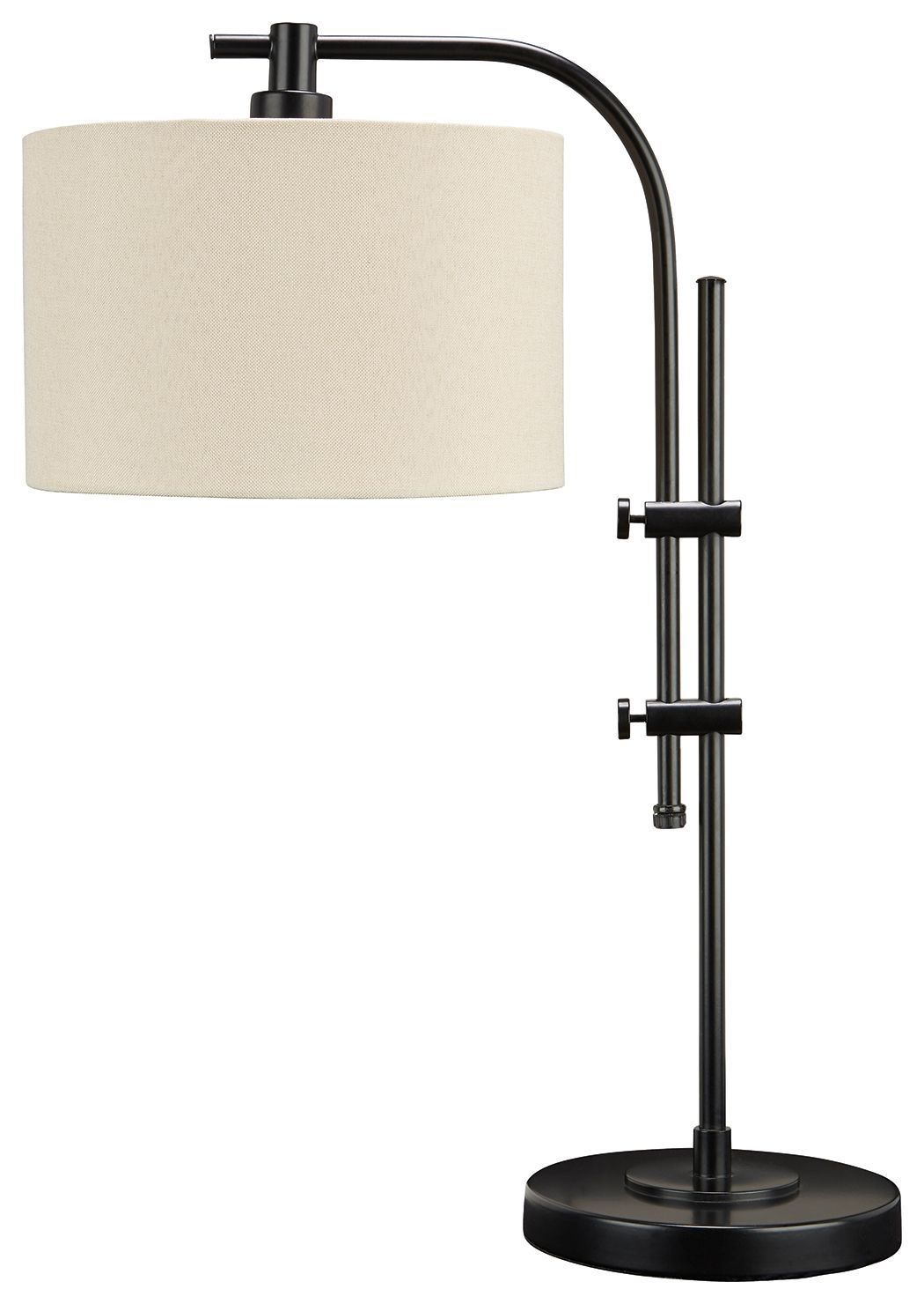 Baronvale - Black - Metal Accent Lamp