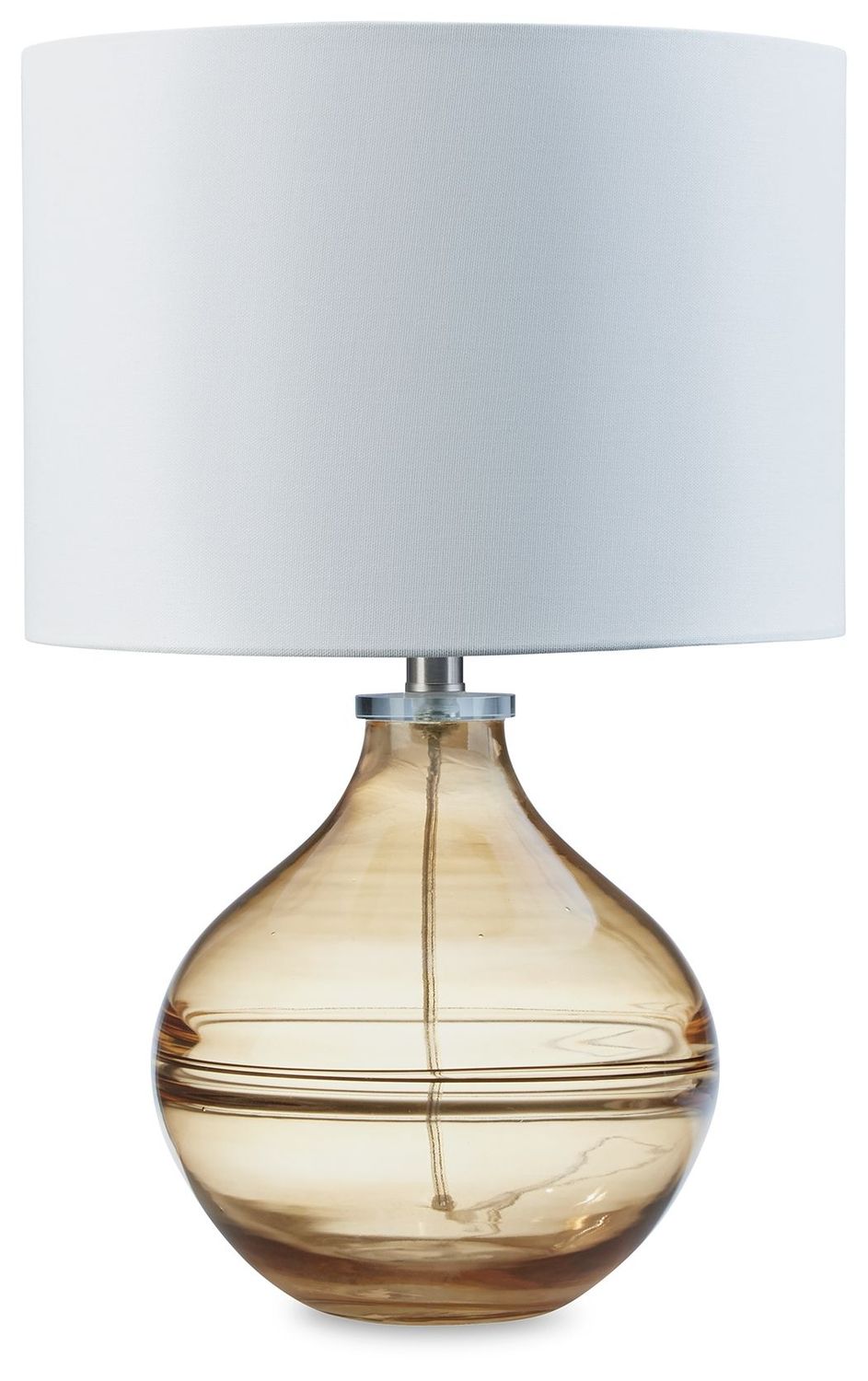 Lemmitt - Amber - Glass Table Lamp
