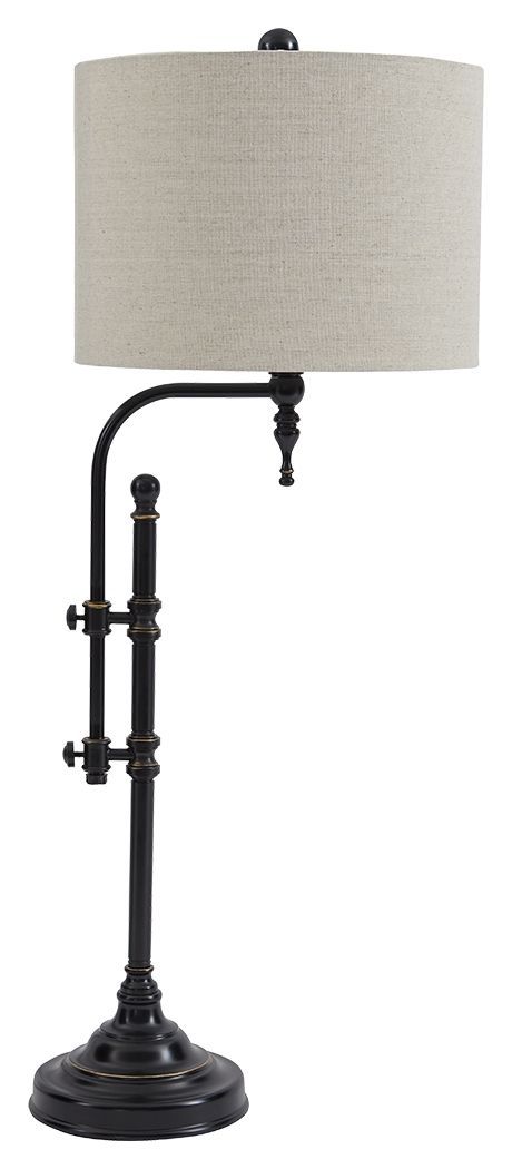 Anemoon - Black - Metal Table Lamp