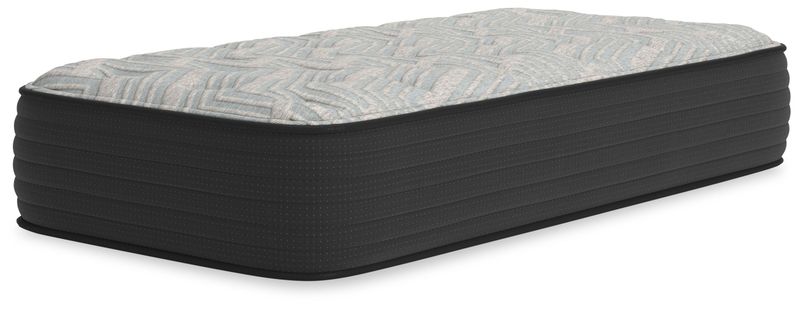 Palisades Plush - Gray / Blue - Twin Mattress