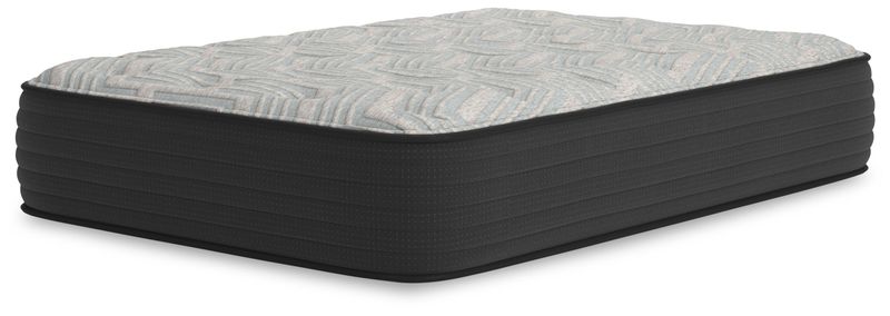 Palisades Plush - Gray / Blue - Full Mattress
