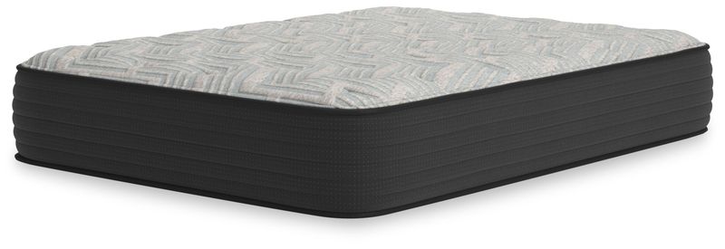 Palisades Plush - Gray / Blue - Queen Mattress