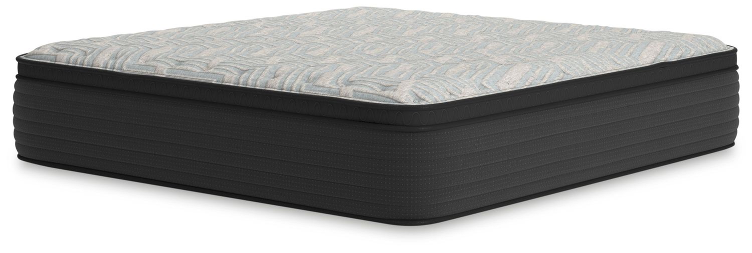 Palisades Et - Gray / Blue - King Mattress