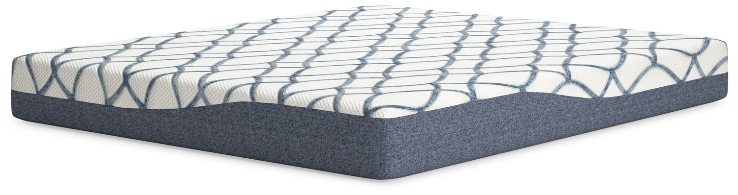 10 Inch Chime Elite 2.0 - White / Blue - California King Mattress