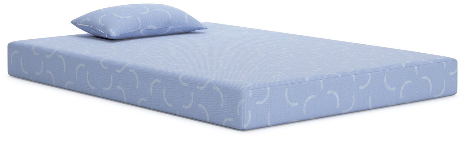 Ikidz Ocean - Blue - Twin Mattress And Pillow Set of 2