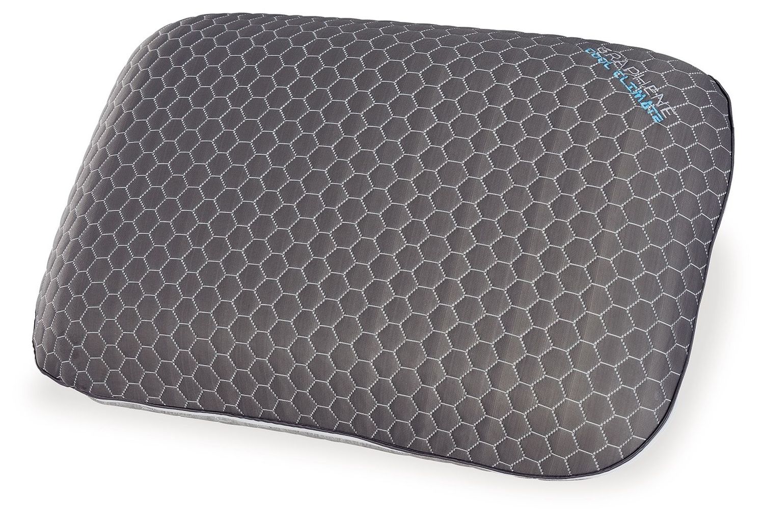Zephyr 2.0 - Dark Gray - Graphene Contour Pillow - 28" X 17" X 5"