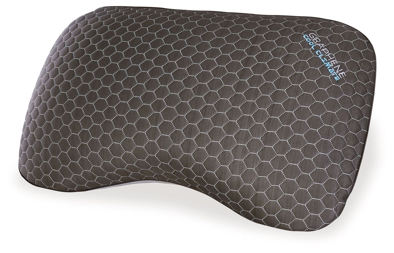 Zephyr 2.0 - Dark Gray - Graphene Curve Pillow (Set of 6)
