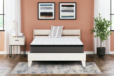 12 Inch Pocketed Hybrid - White - King Mattress