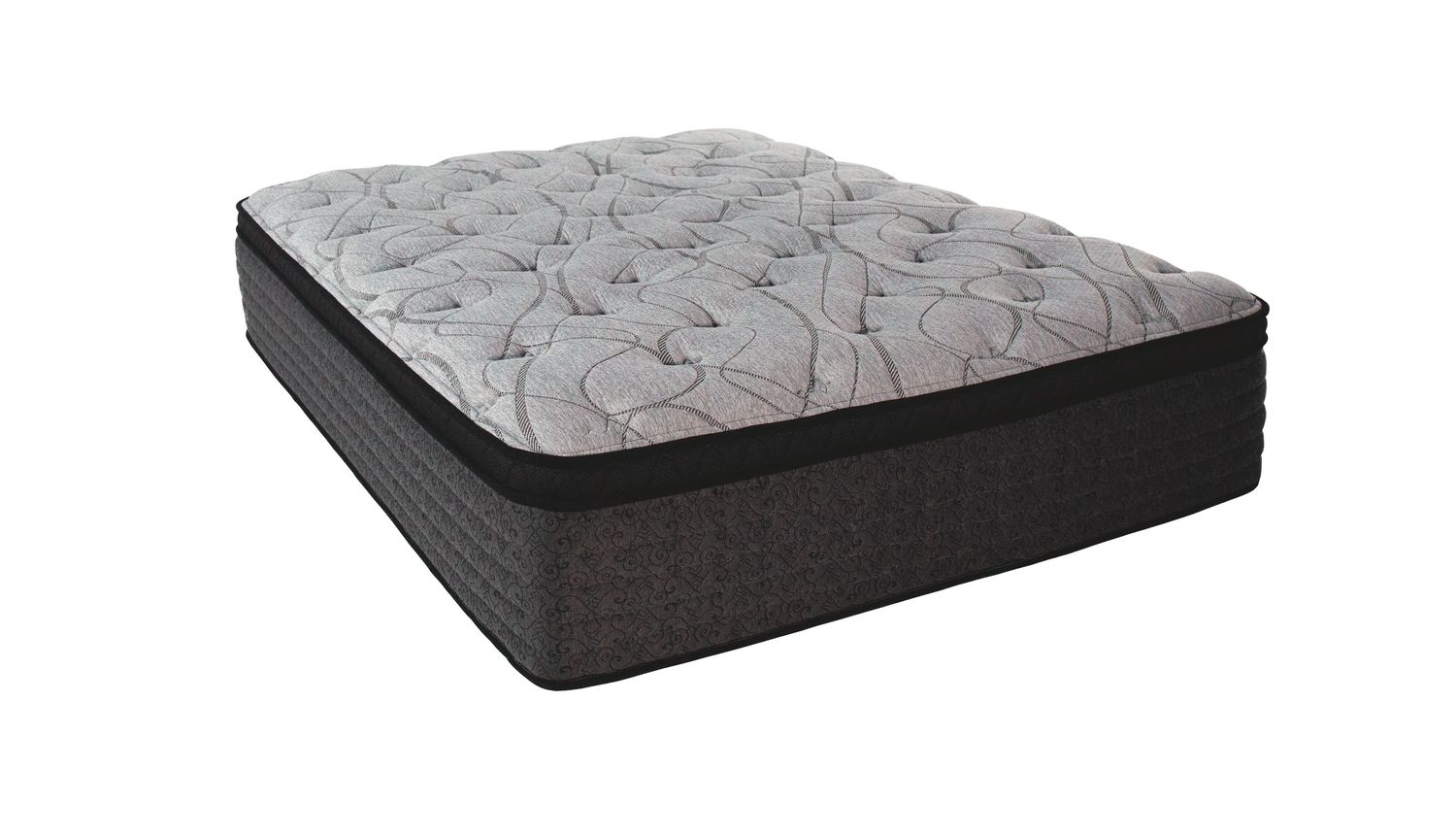 Rac - Light Gray - King Mattress