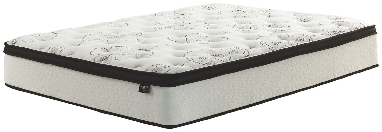 Chime - White - 12" Full Mattress