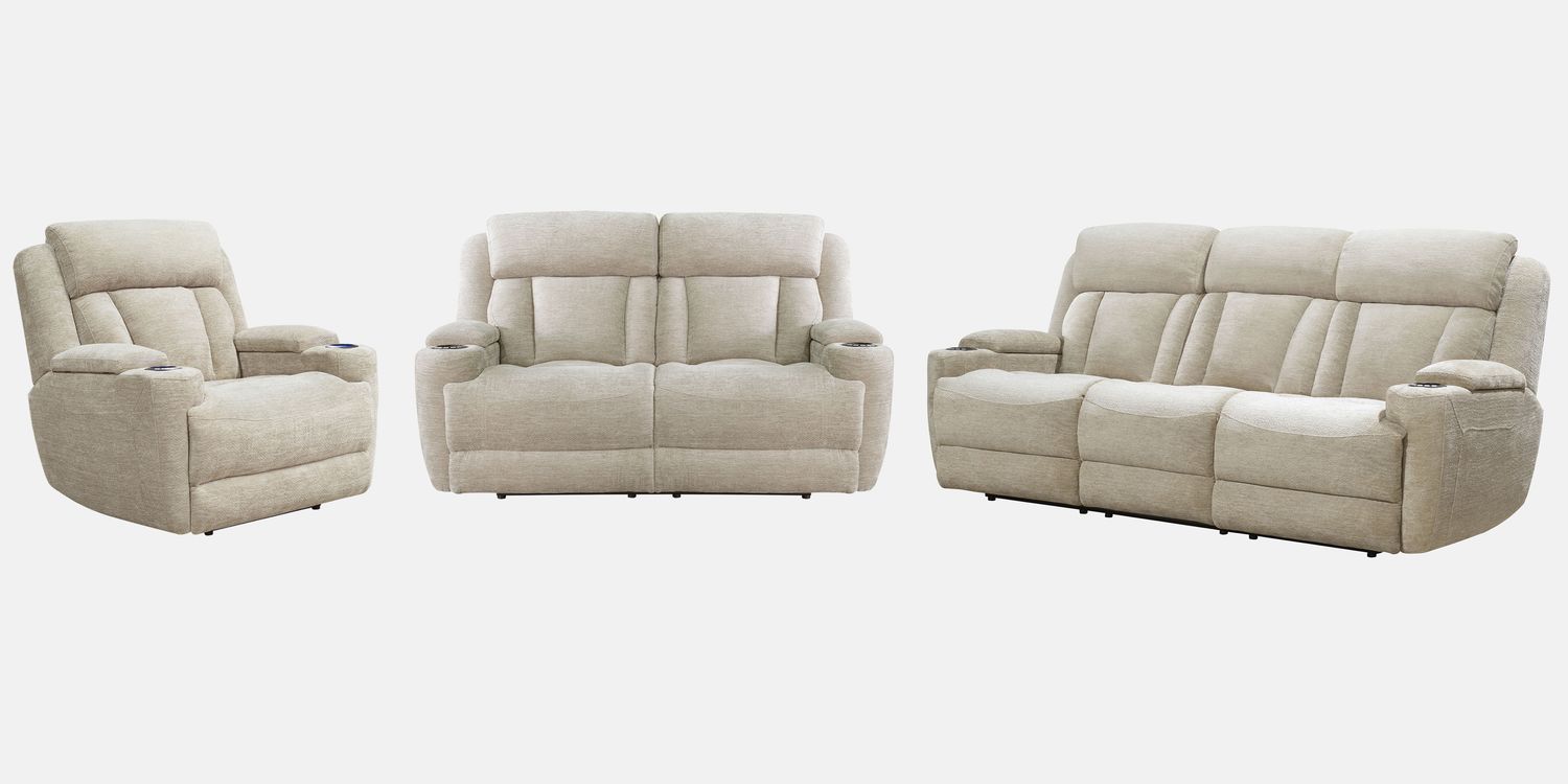 Dalton - Power Reclining Sofa Loveseat And Recliner - Lucky Fawn