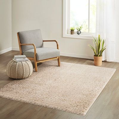 Camdyn - 5' X 7' Shag Area Rug - Cream