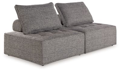 Bree Zee - Brown - 2-Piece Outdoor Sectional