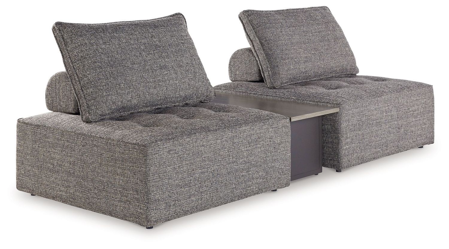 Bree Zee - Brown - 3-Piece Outdoor Sectional
