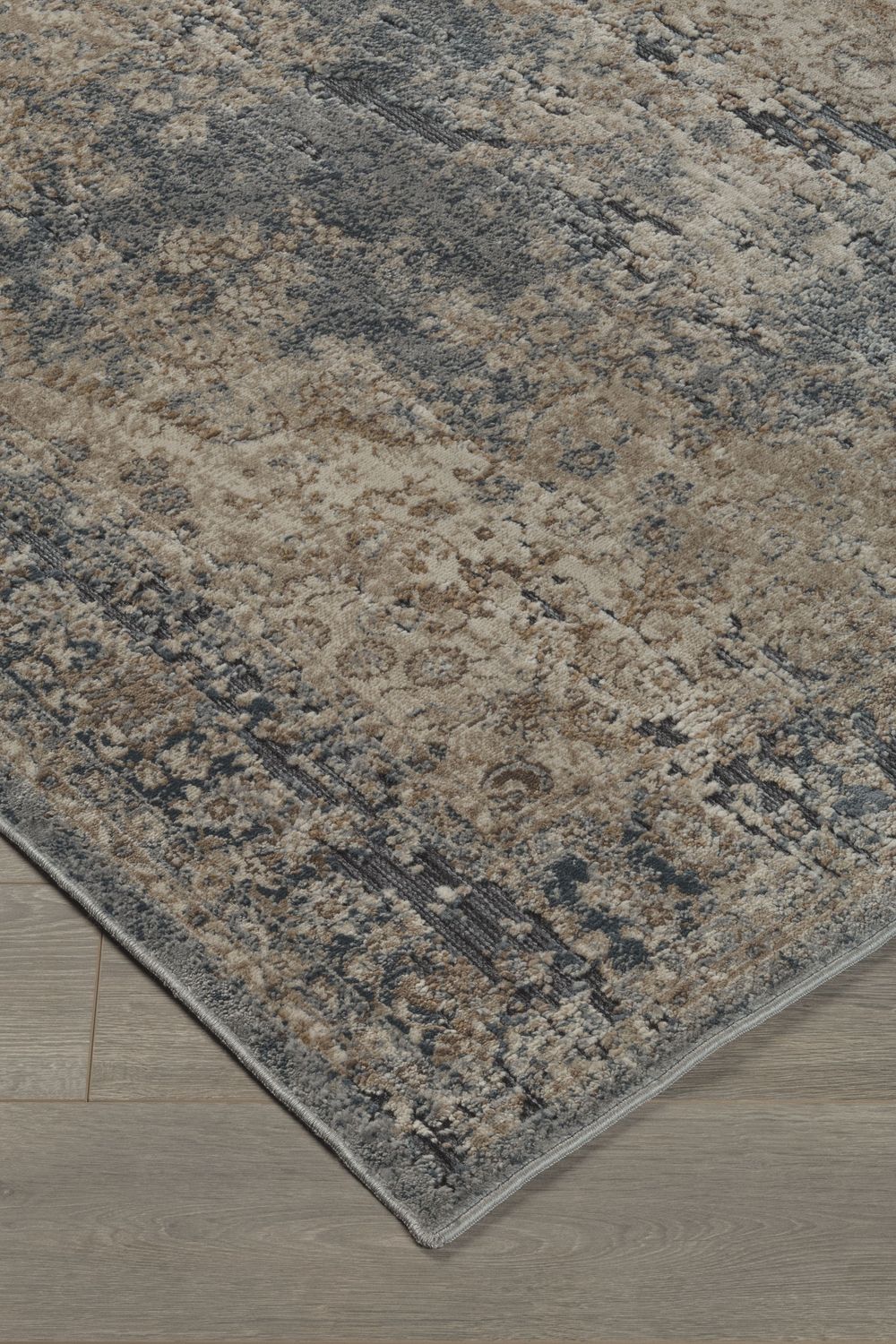South - Blue / Beige - Medium Rug