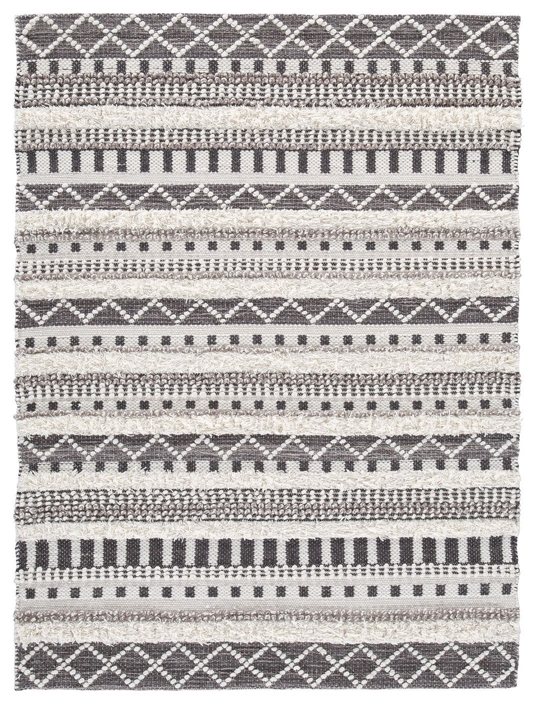 Karalee - Ivory / Brown - Large Rug