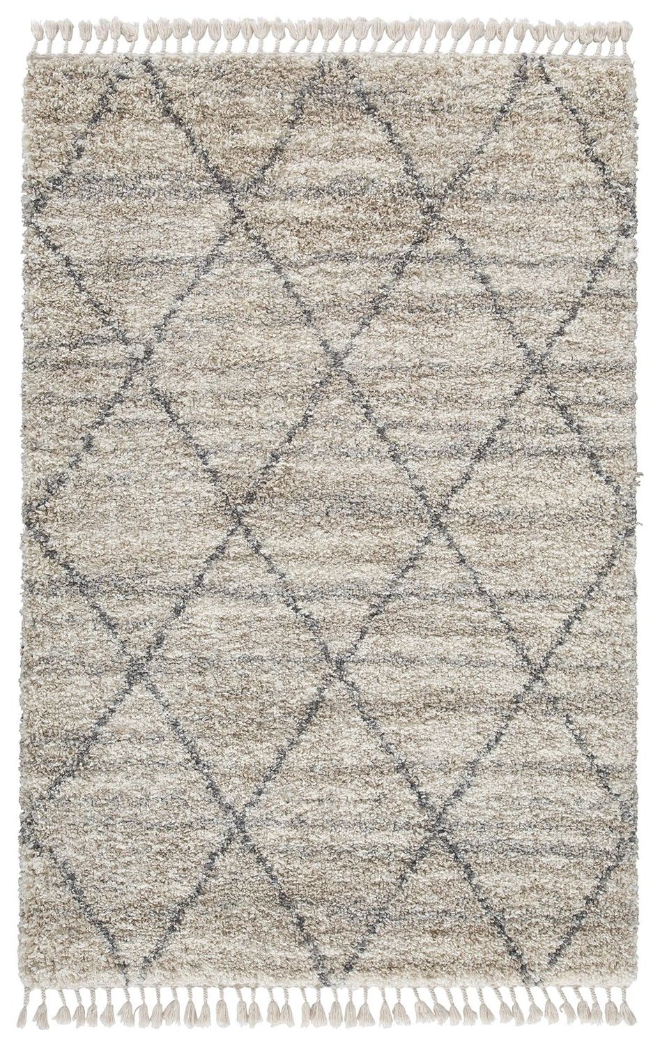 Abdalah - Beige / Gray - Large Rug