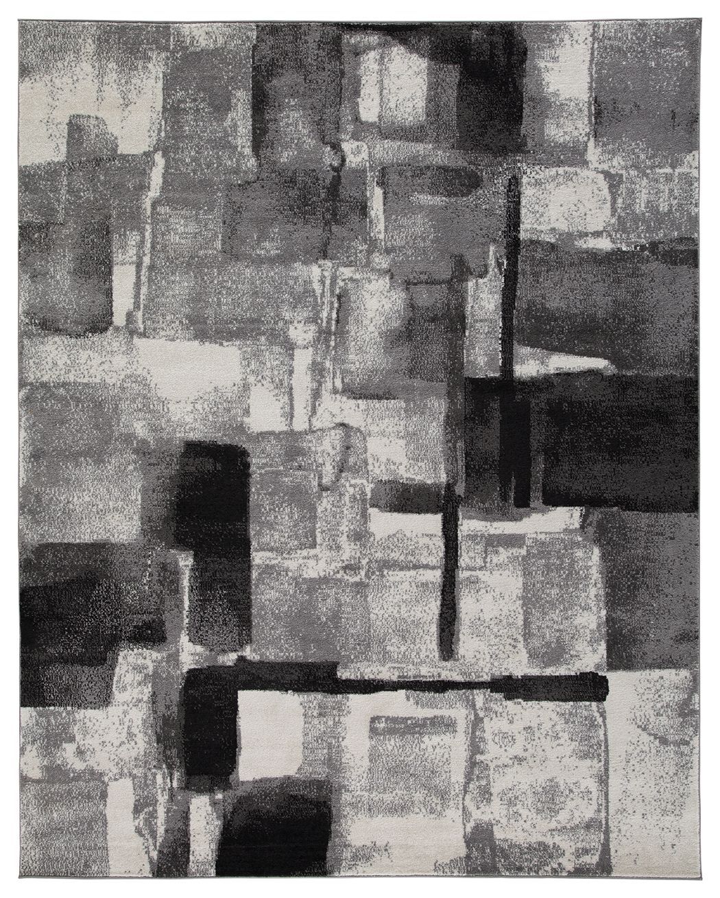 Brycebourne - Black / Cream / Gray - Medium Rug