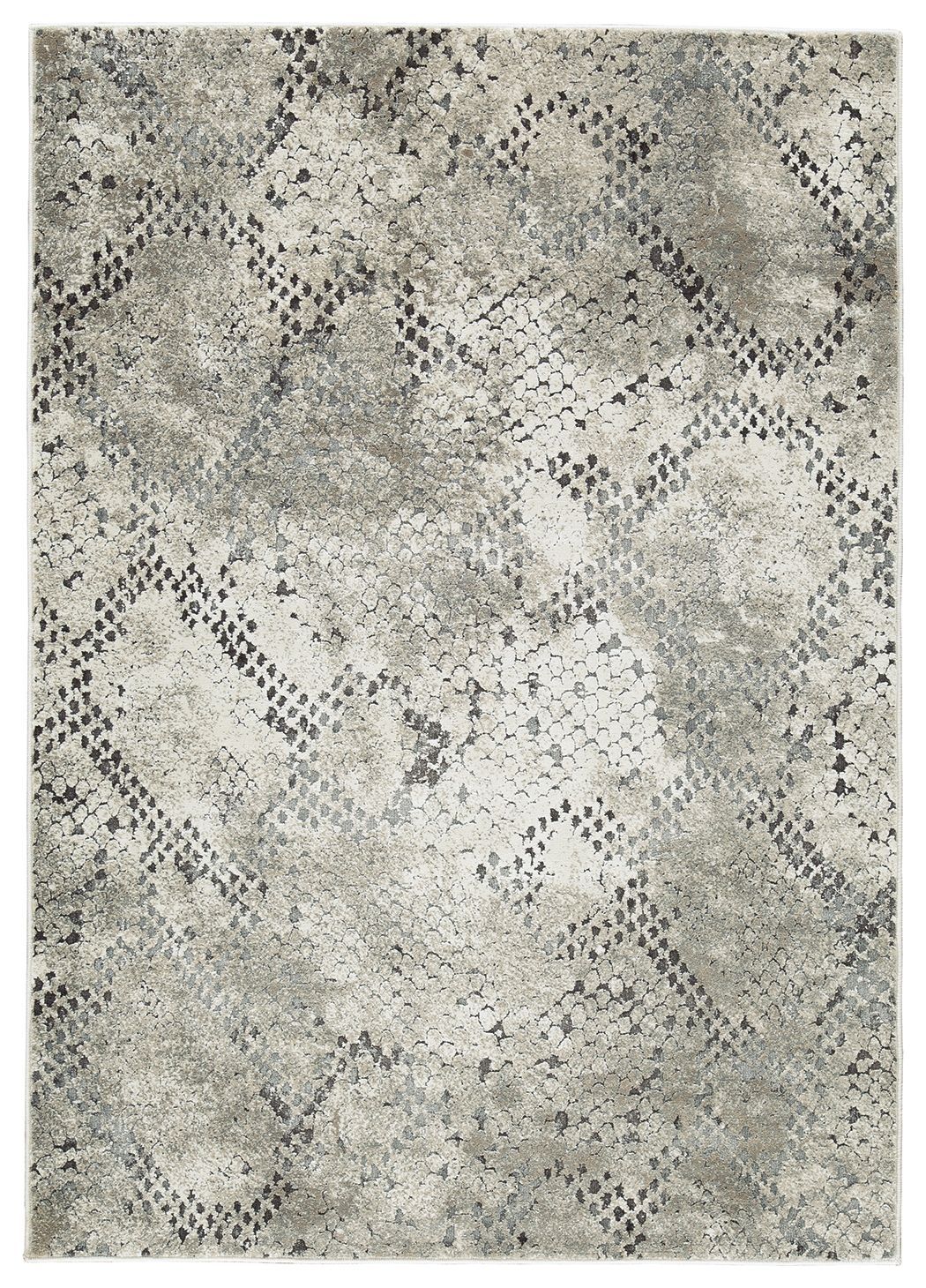 Poincilana - Ivory / Taupe - Medium Rug