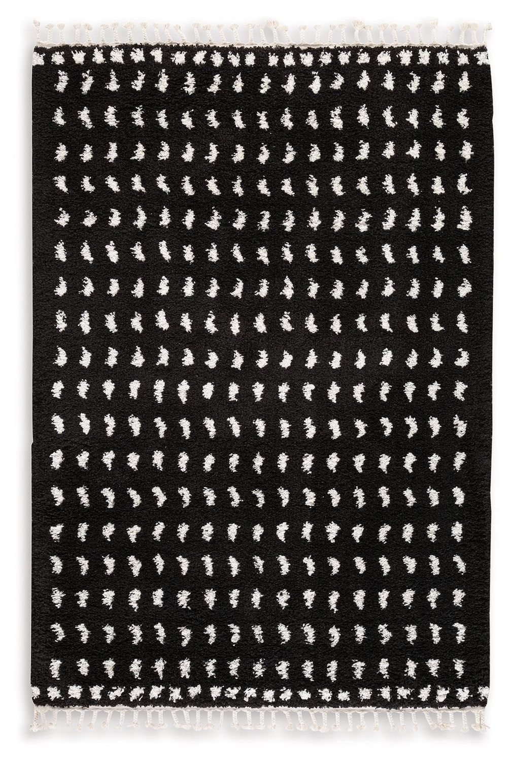 Minston - Black / White - Medium Rug