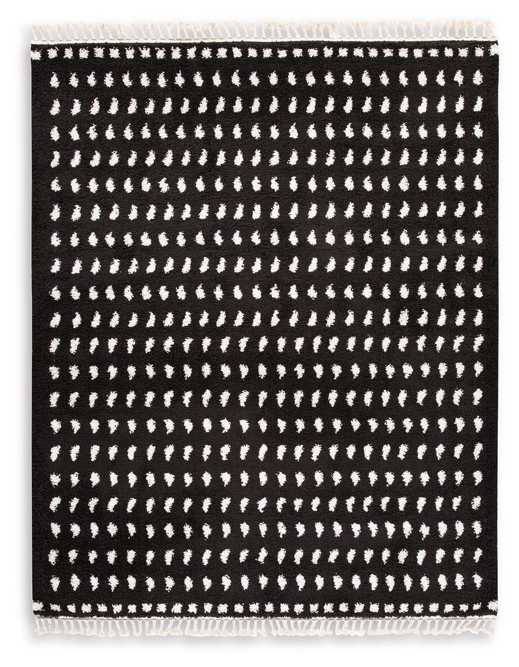 Minston - Black / White - Large Rug