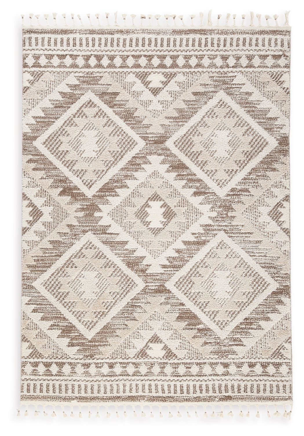 Odedale - Tan / Cream - Medium Rug